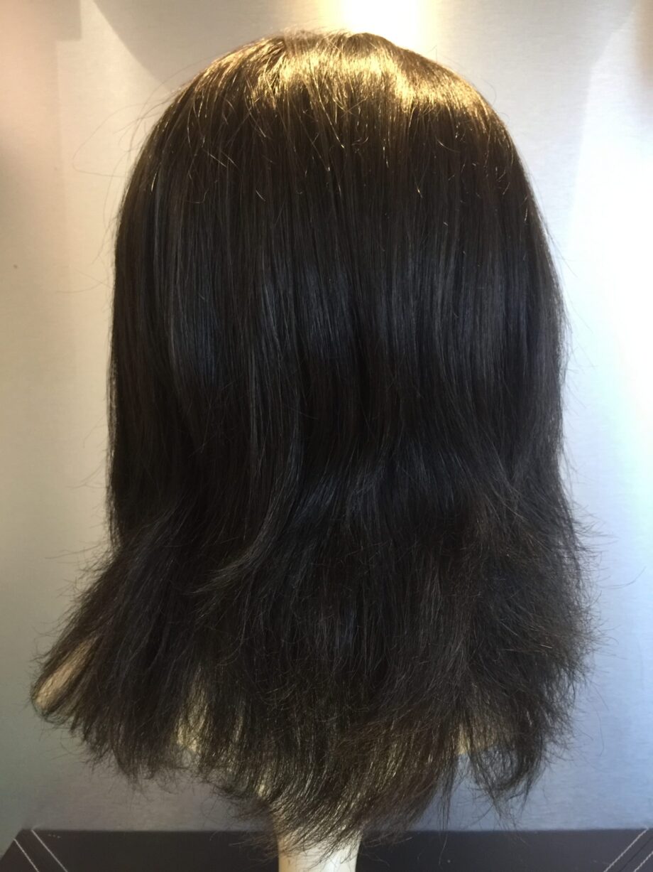 Long dark brown wig. Pplbrls735