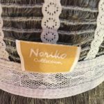 Silver grey wig. Pplgms741