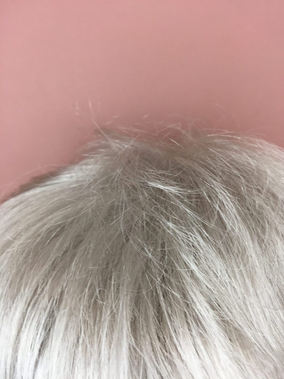 Silver wig. Pplssw532