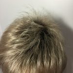 Short blonde wig. Pplblss528
