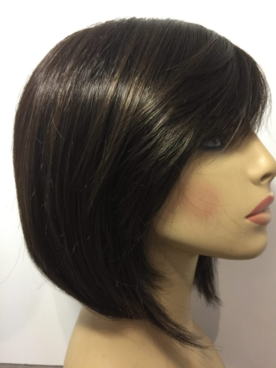 Dark brown bob. Pplbrms647