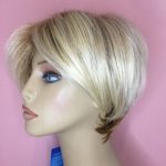 Blonde rooted.  Pplblms534