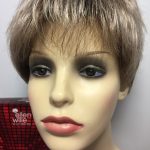Short blonde wig. Pplblss528