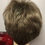 Short blonde wig. Pplblss528