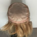 Human hair blonde.  Pplblms658
