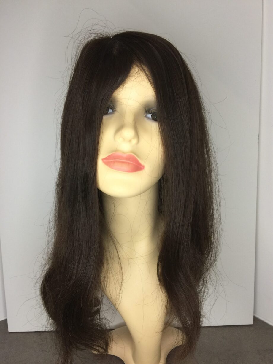 Hair piece long brown. Pplbrls803