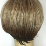 Rooted blonde short wig. Pplblss822