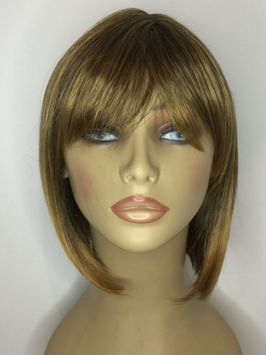 Shiny blonde wig. Pplblms811