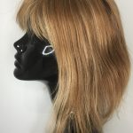 Human hair blonde.  Pplblms658