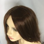 Long brown wavy wig. Pplbrlc751