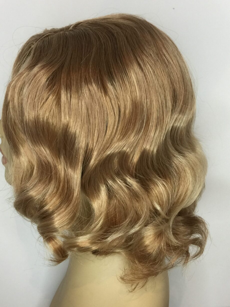 Blonde wavy wig pplblmw817