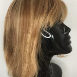 Human hair blonde.  Pplblms658