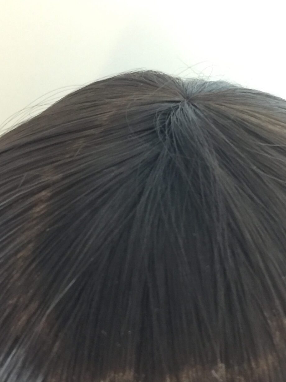 Long dark brown wig. Pplbrlw818
