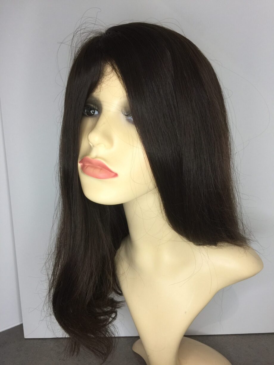 Hair piece long brown. Pplbrls803