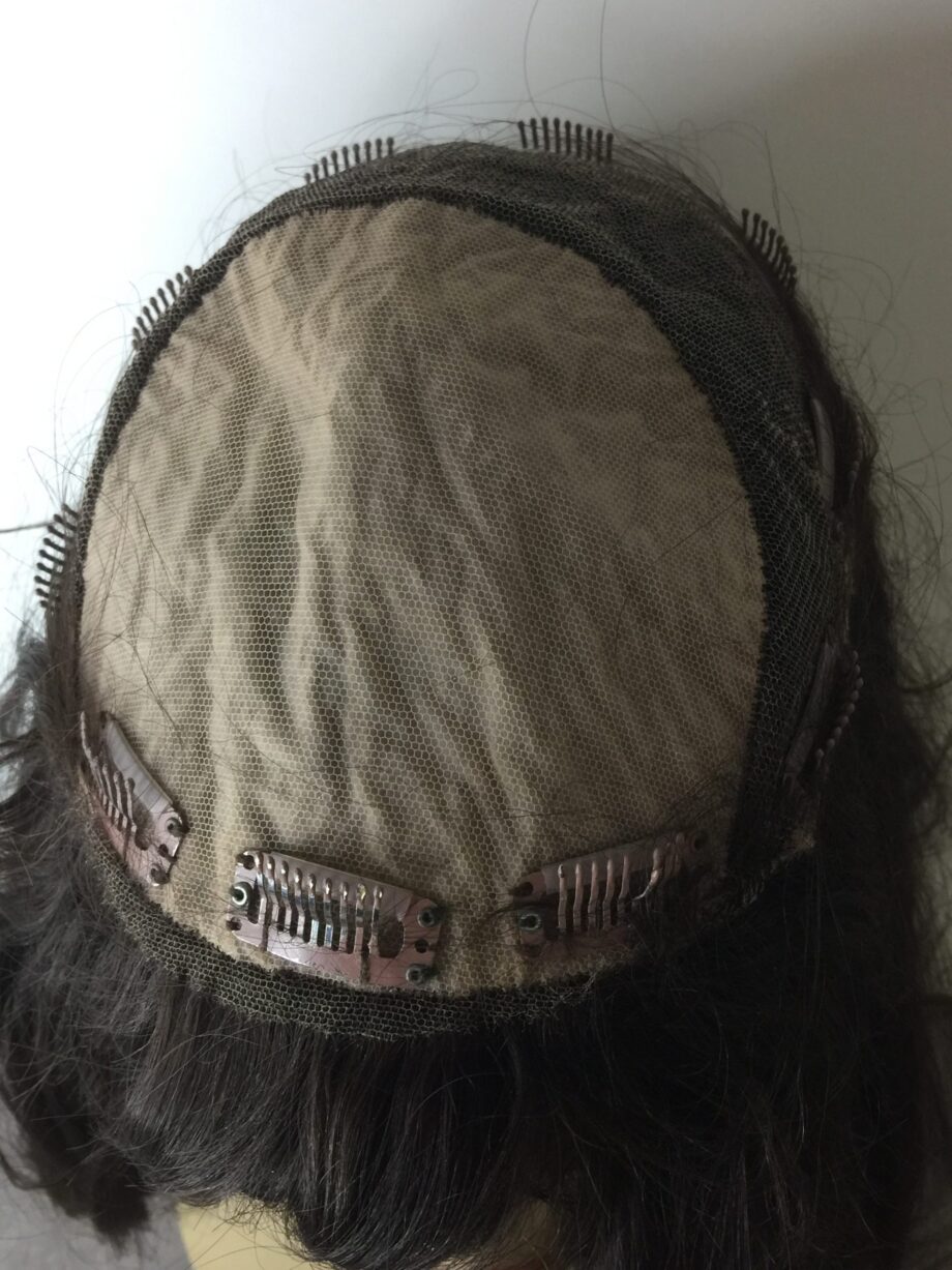 Hair piece long brown. Pplbrlw804