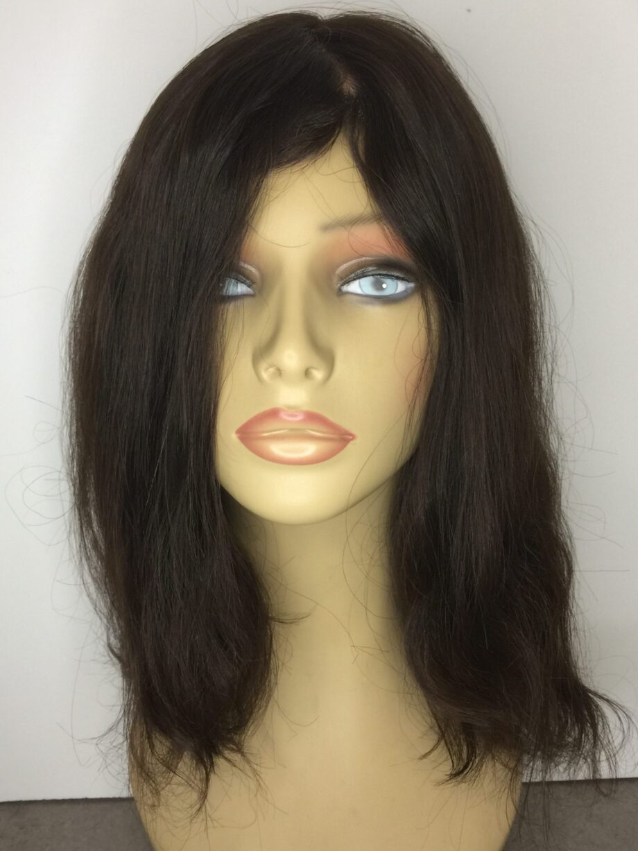 Hair piece long brown. Pplbrlw804