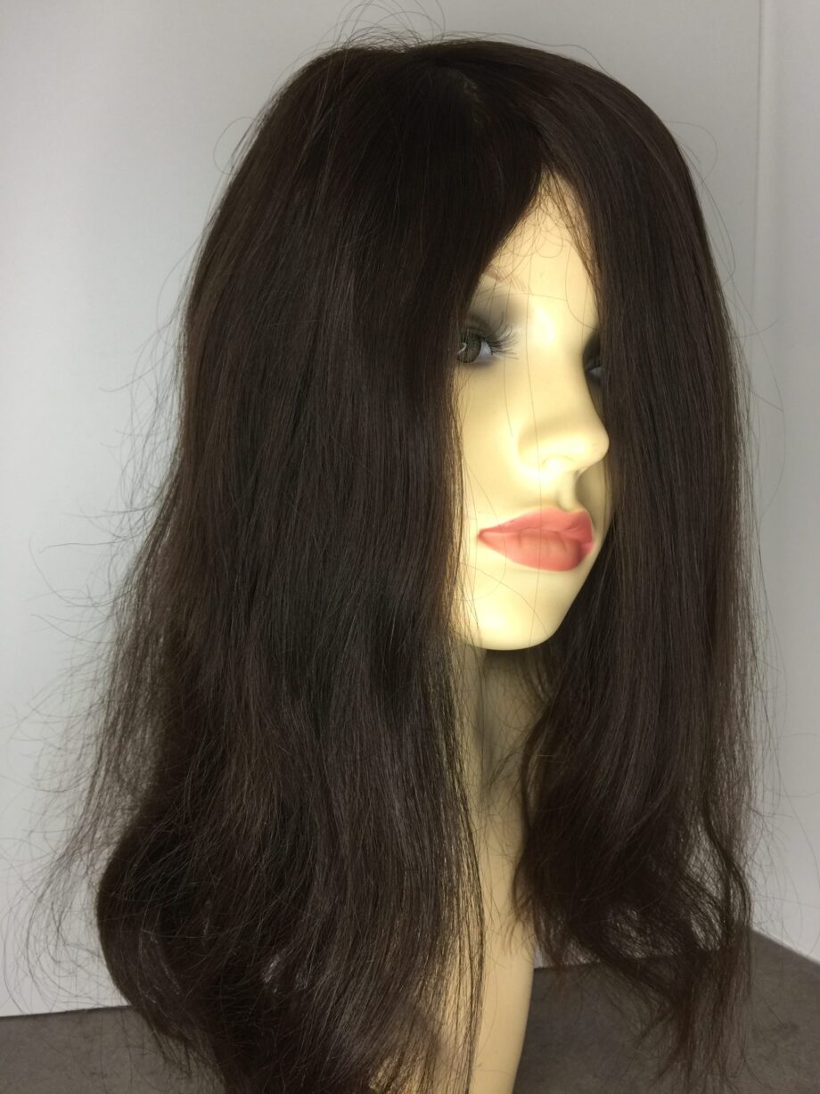 Hair piece long brown. Pplbrls803