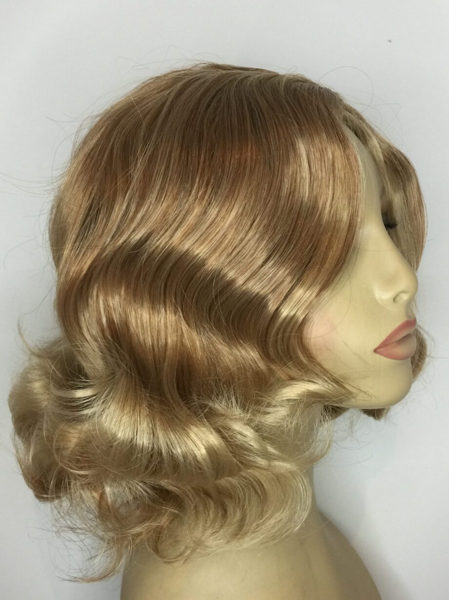 Blonde wavy wig pplblmw817