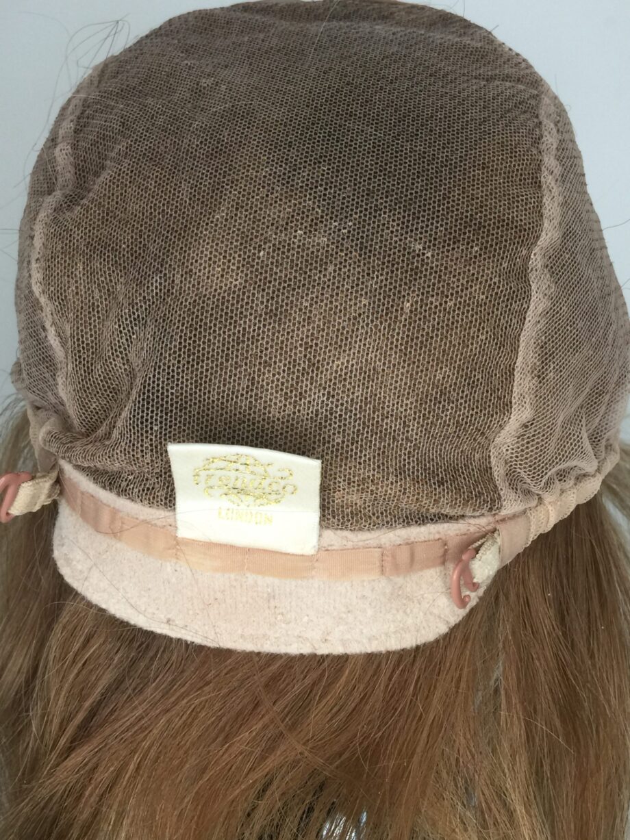 Human hair blonde.  Pplblms658