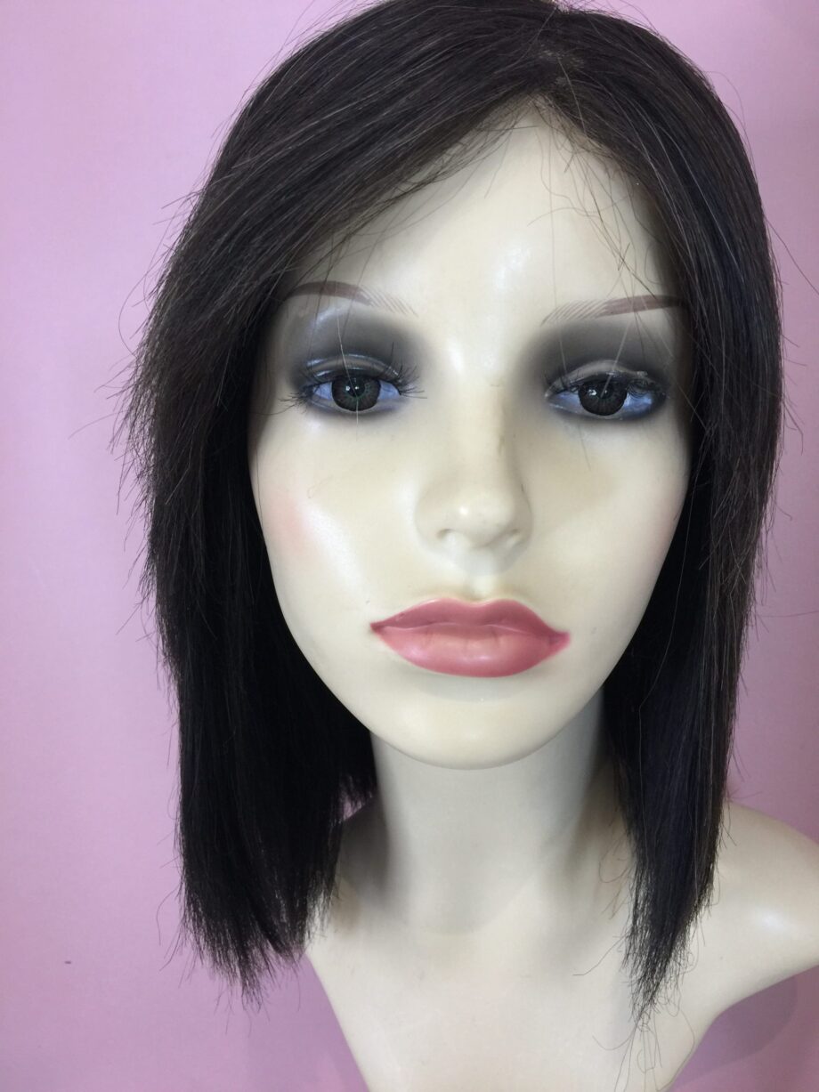 Dark brown wig. Pplbrls544