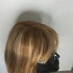 Human hair blonde.  Pplblms658