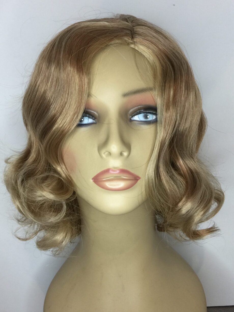 Blonde wavy wig pplblmw817