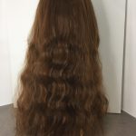 Long brown wavy wig. Pplbrlc751