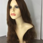 Long brown wavy wig. Pplbrlc751