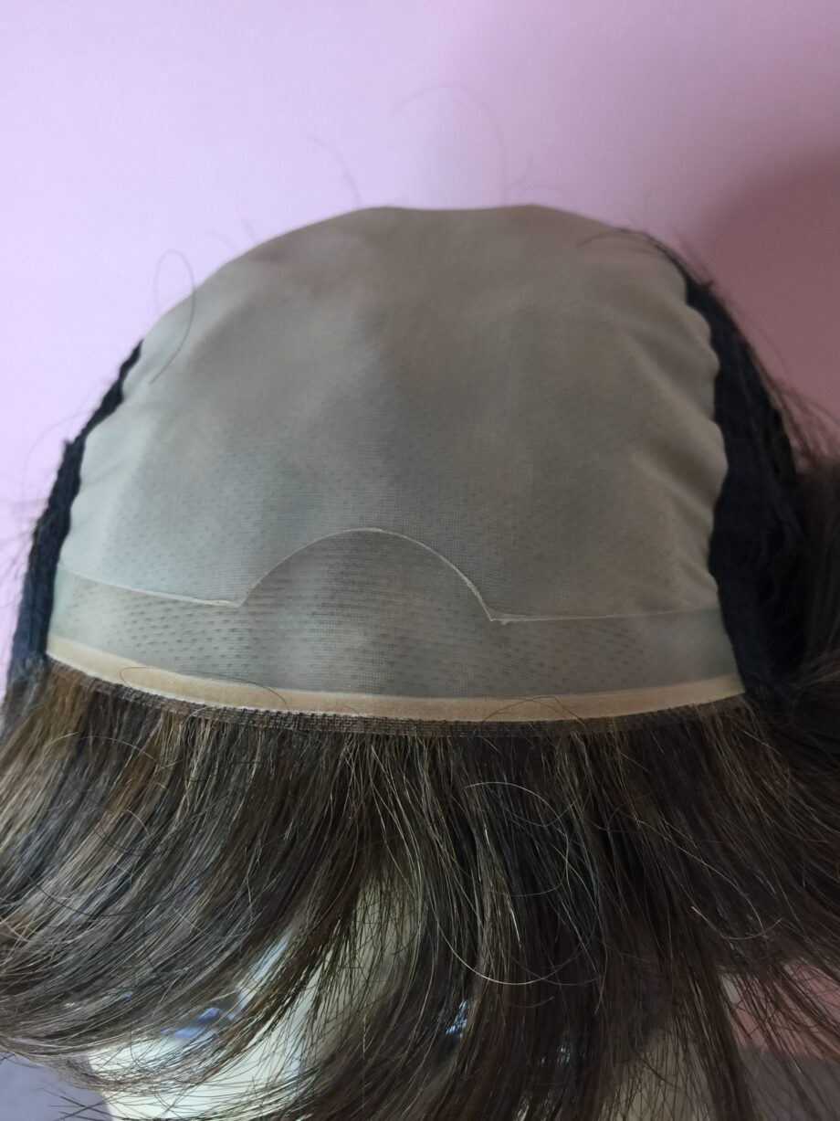 Short brown wig. Pplbrss656
