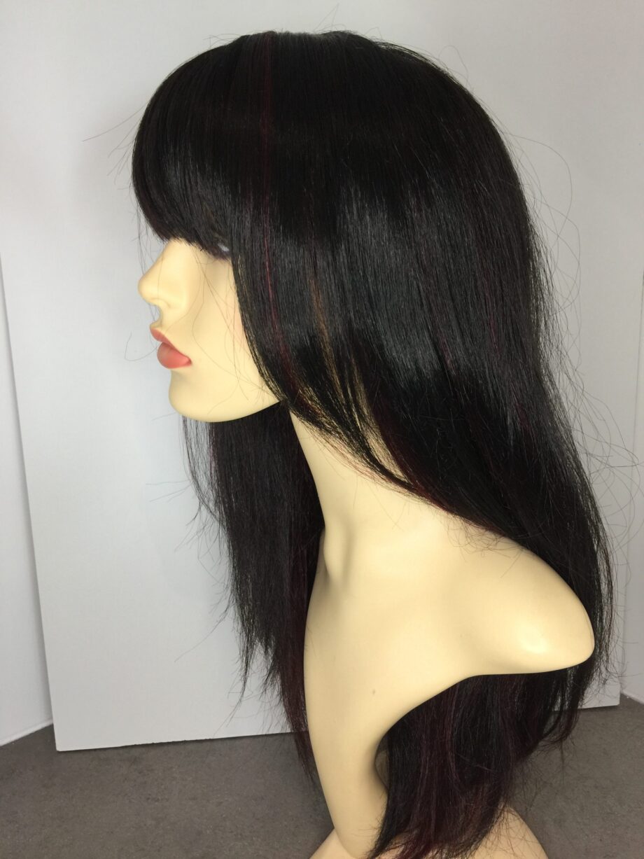 Long brown wig. Pplbrls849