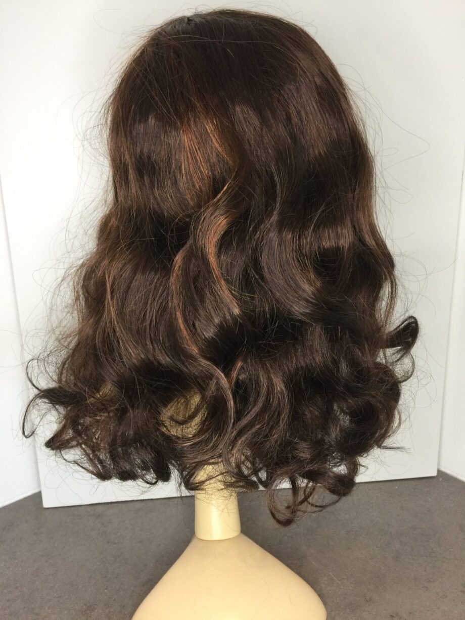 Long curly copper/brown. Pplbrlc663