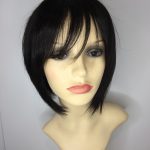 Dark brown wig. Pplbrss846