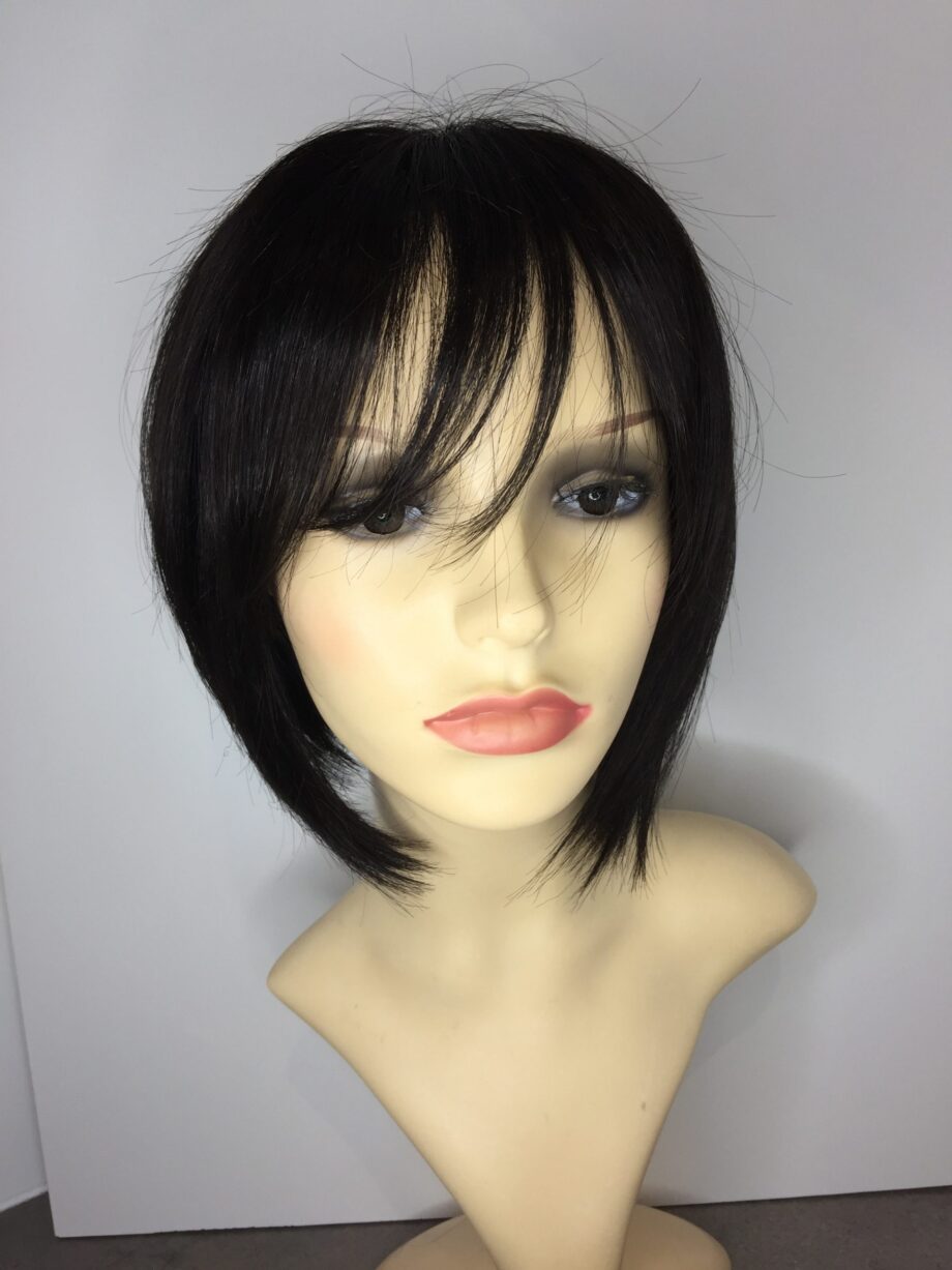 Dark brown wig. Pplbrss846