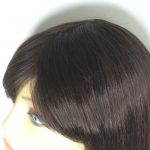 Dark brown wig. Pplbrms759