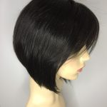 Dark brown wig. Pplbrss846