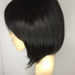Dark brown wig. Pplbrss846