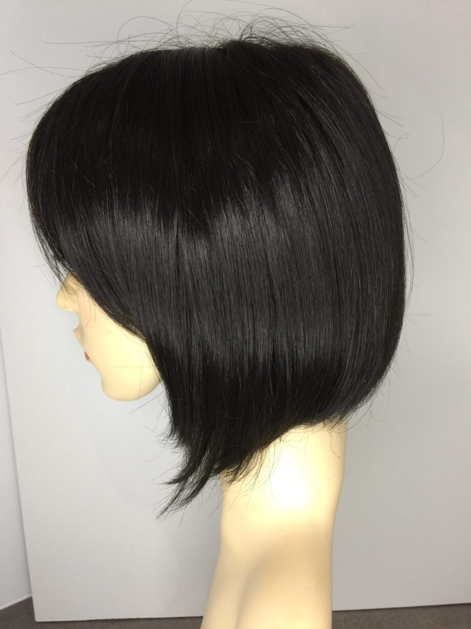 Dark brown wig. Pplbrss846