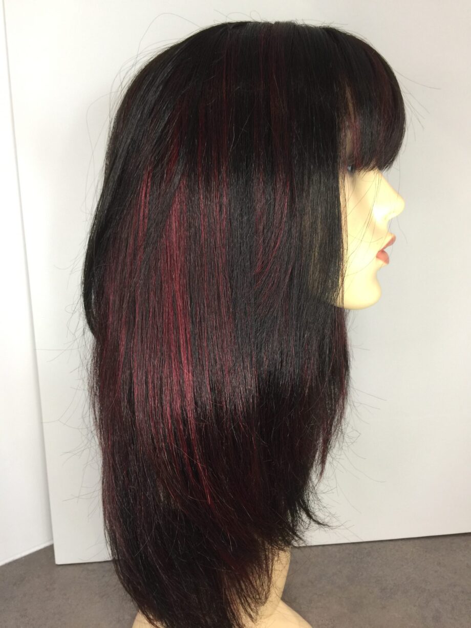 Long brown wig. Pplbrls849