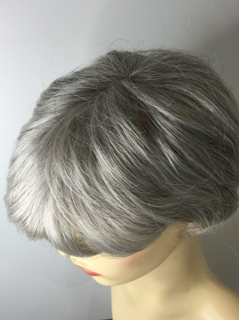 Short silver soft cap grey. Pplgss675