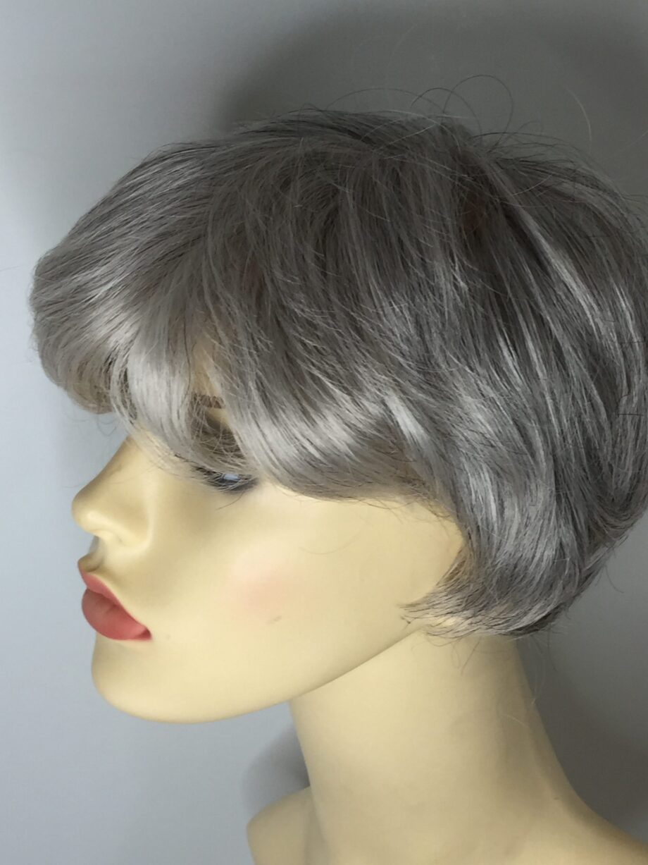 Short silver soft cap grey. Pplgss675