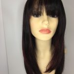 Long brown wig. Pplbrls849