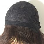 Dark brown wig. Pplbrms759