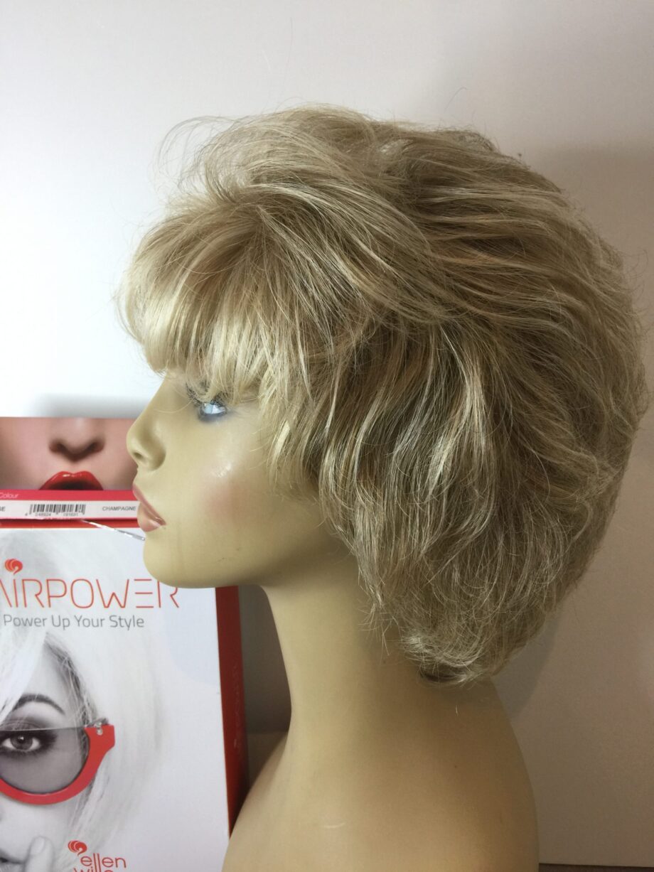 Large cap blonde wig. Bplbllc16