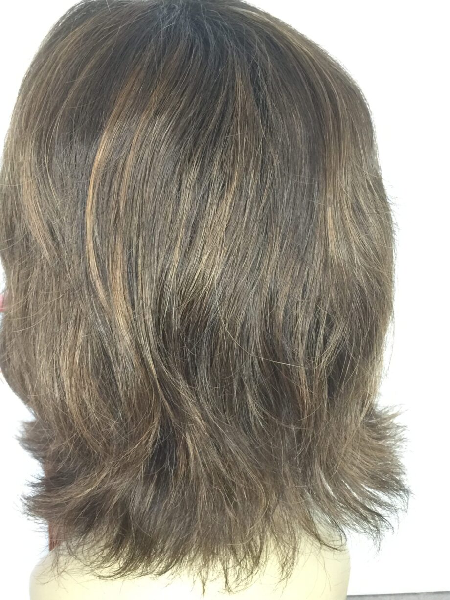 Brown wig. Bplbrlw18