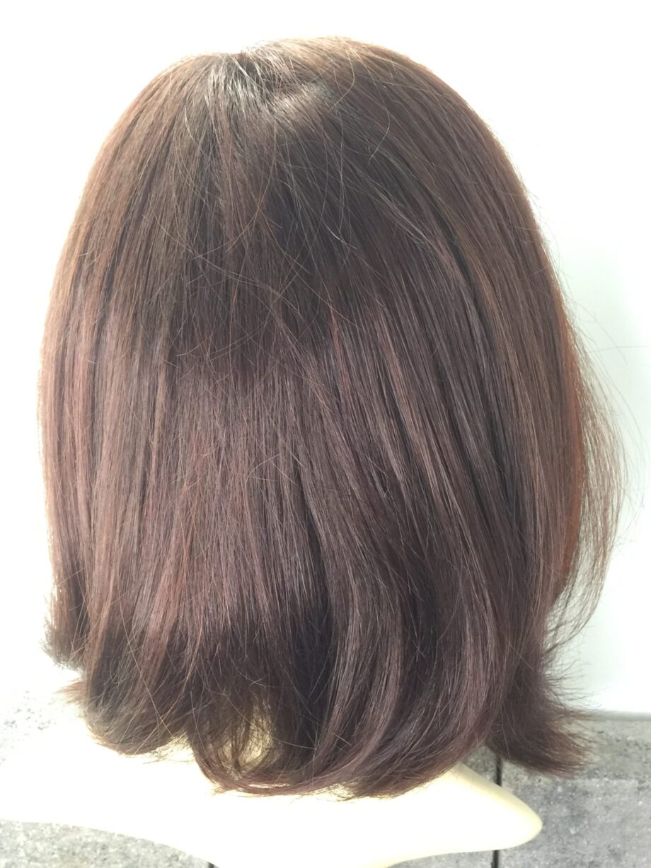 Auburn highlighted wig. Pplrms685