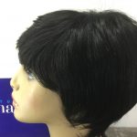 Short  Black wig. Bplblackss38