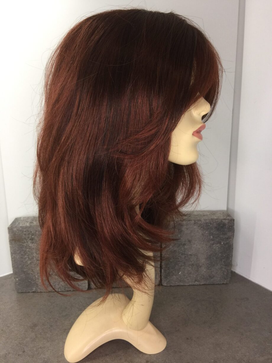 Long red wig.  Pplrls249