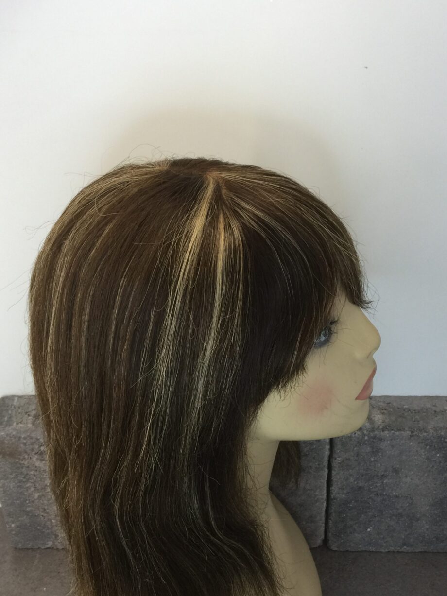 Long brown wig. Pplbrlw887