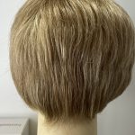 Short blonde wig. Bplblss48