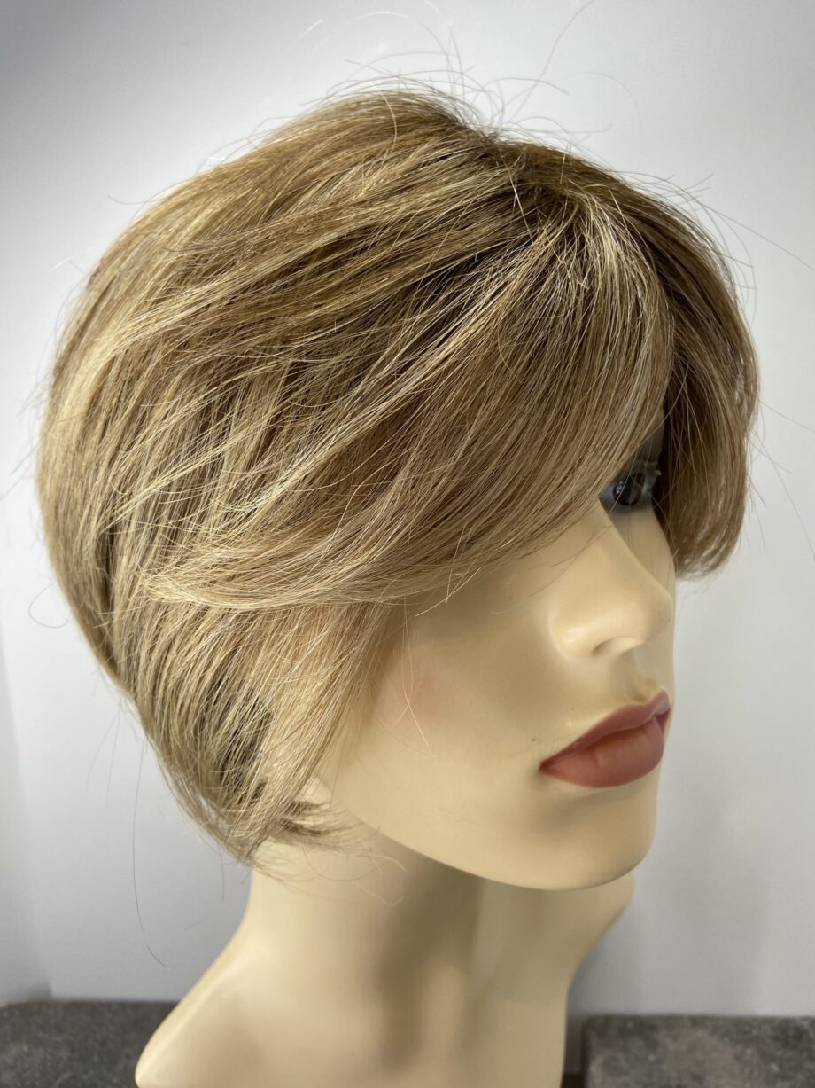 Brown highlighted wig. Pplbrms779